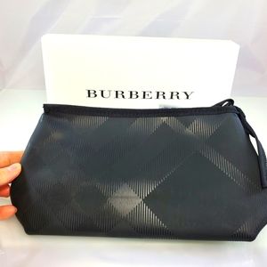 burberry pouch trousse black cosmetics bag